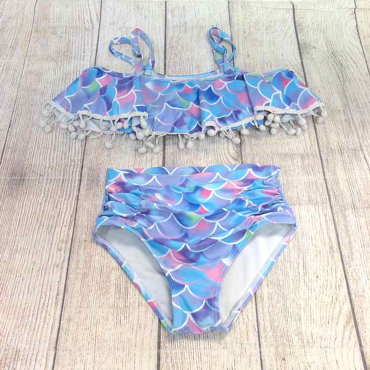 Blue Size 6 Girls Two Piece