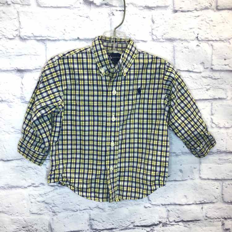 Ralph Lauren Plaid Size 18 Months Boy Polo or Button Down