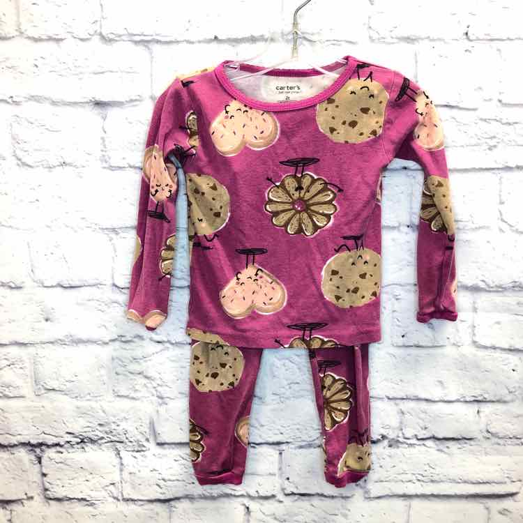 Just One You Pink Size 2T Girls Pajamas