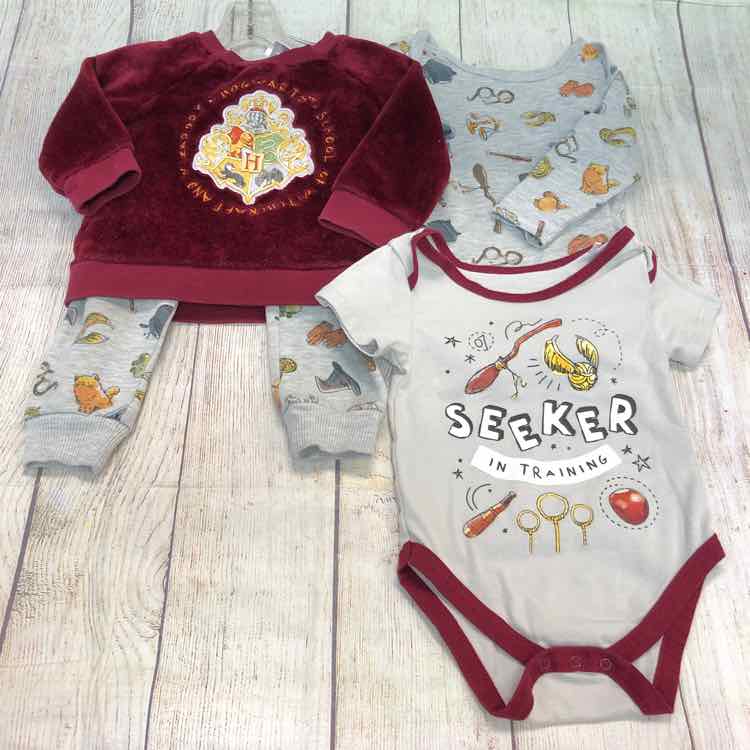 Harry Potter Red Size 18 Months Boys 4 Piece Outfit