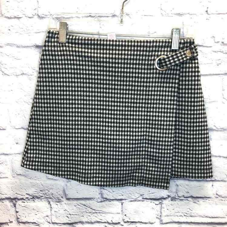 Justice Black & White Size 14 Girls Skirt