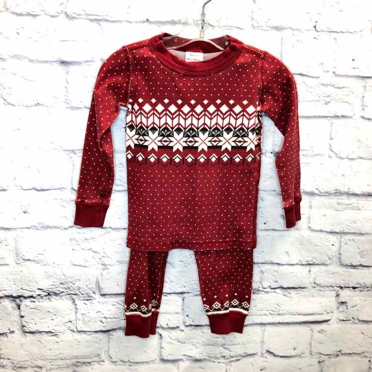 Hanna Andersson Red Size 3T Boys Pajamas