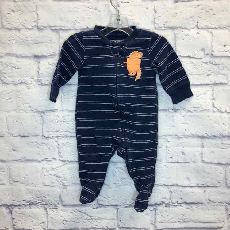 Carters Navy Size 3 Months Boys Sleeper