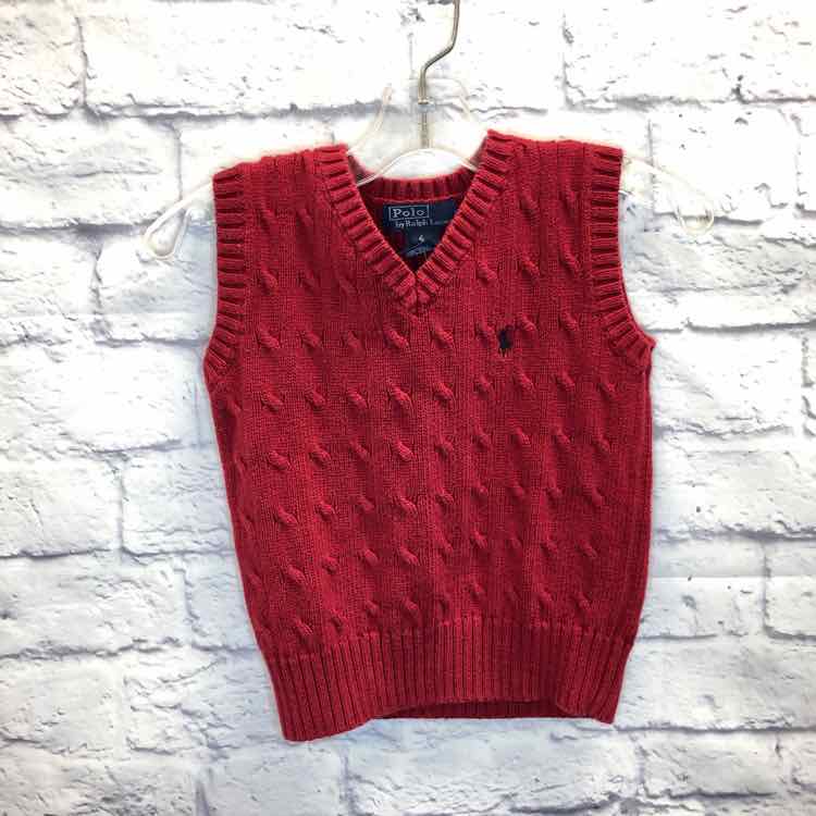 Polo Ralph Lauren Red Size 4T Boys Sweater