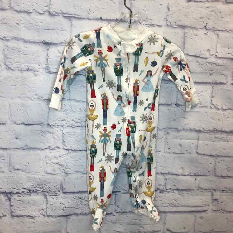 Little Planet White Size 6 Months Organic Cotton Girls Sleeper