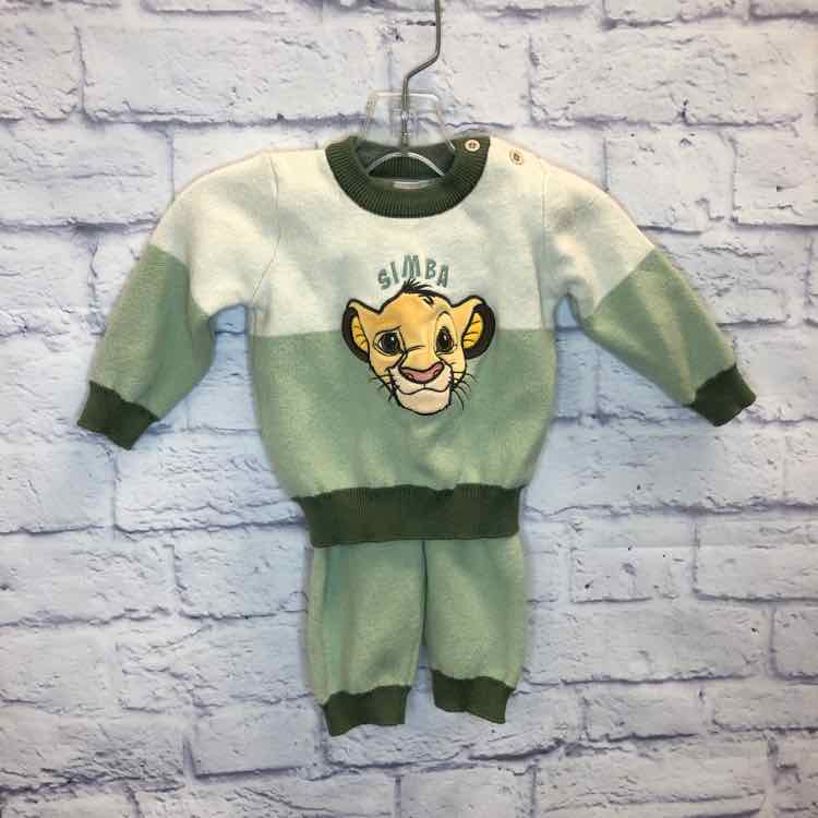 Disney Green Size 3-6 Months Boys 2 Piece Outfit