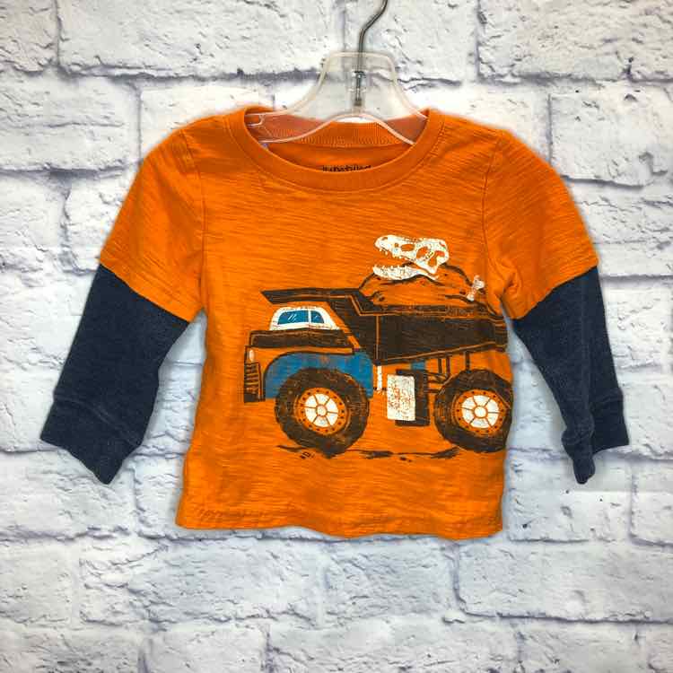 Jumping Beans Orange Size 18 Months Boys Long Sleeve Shirt