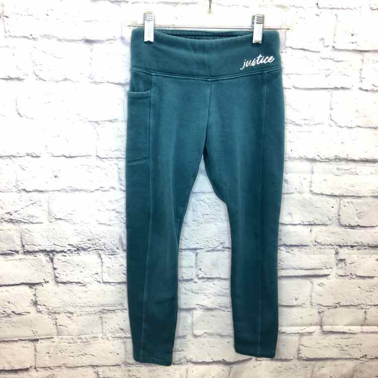 Justice Green Size 8 Girls Leggings