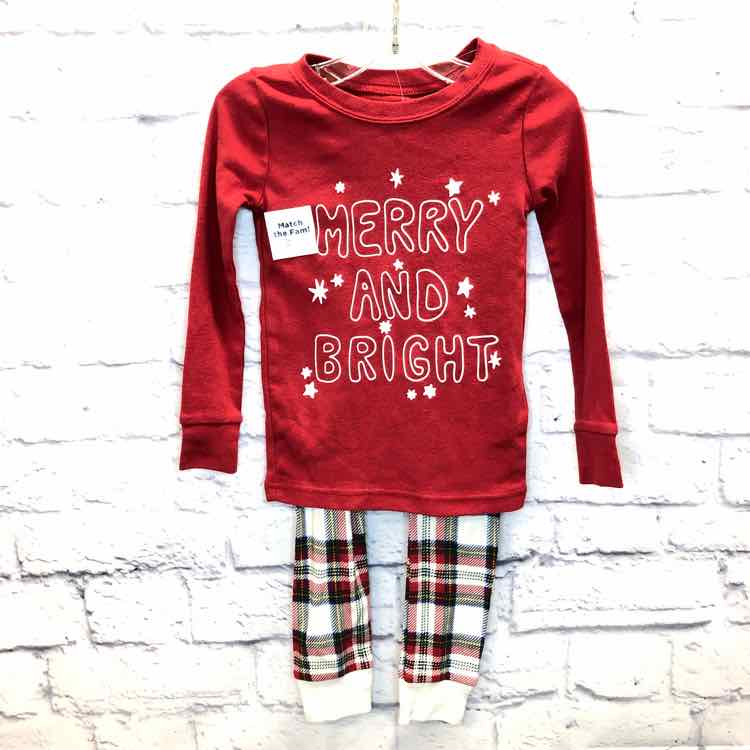 Old Navy Red Size 3T Boys Pajamas