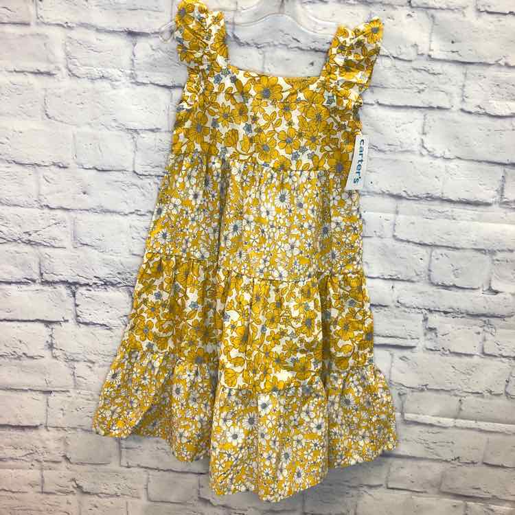 Carters Yellow Size 6 Girls Dress