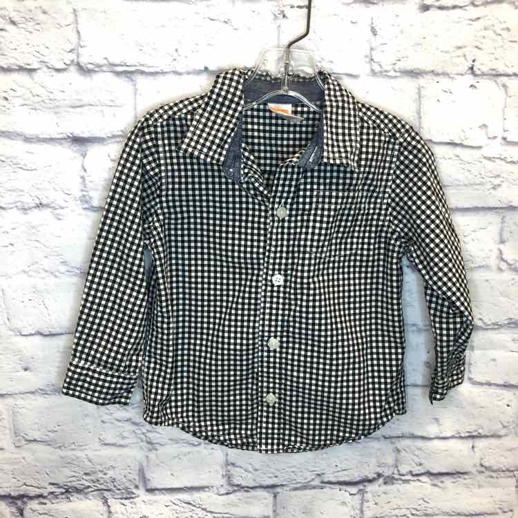 Gymboree Black & White Size 2T Boy Polo or Button Down