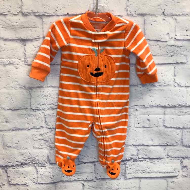 Just One You Orange Size 3 Months Boys Sleeper