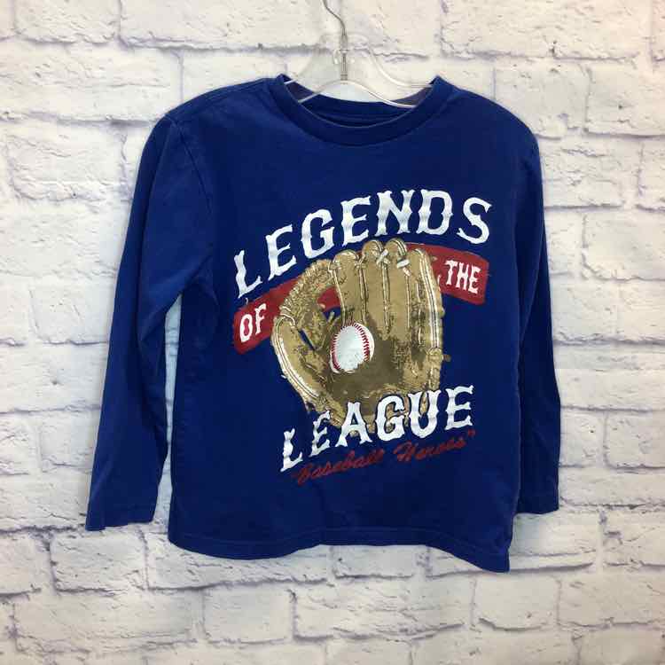 Childrens Place Blue Size 7 Boys Long Sleeve Shirt