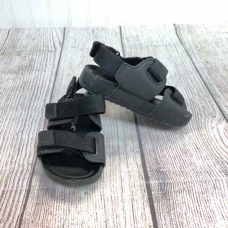 Cat & Jack Black Size 5 Boys Sandals