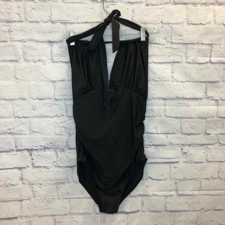 Black Size L Maternity Swimwear