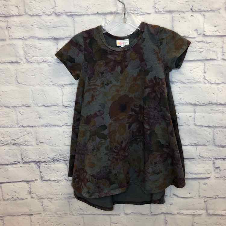 LulaRoe Floral Size 4T Girls Dress