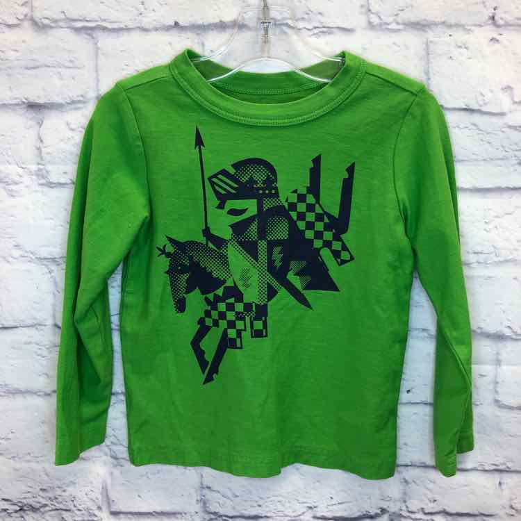 Tea Green Size 3T Boys Long Sleeve Shirt