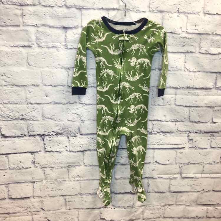 Carters Green Size 2T Boys Sleeper