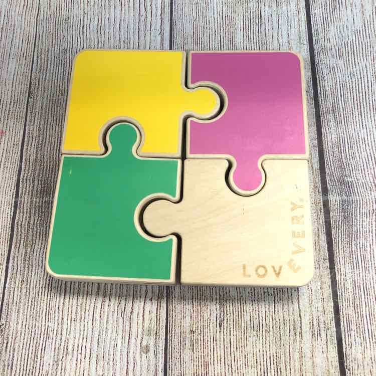 Lovevery Chunky Wooden Jigsaw Puzzle Montessori