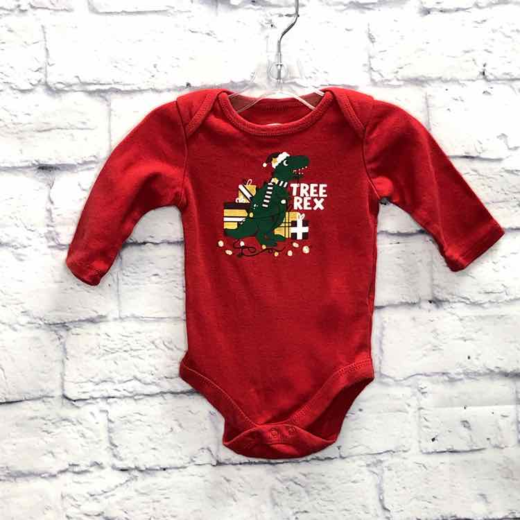 Holiday Red Size 0-3 Months Boys Bodysuit