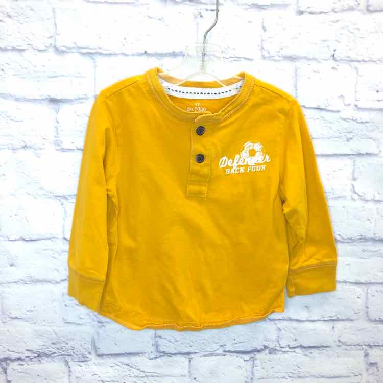 Childrens Place Yellow Size 3T Boys Long Sleeve Shirt