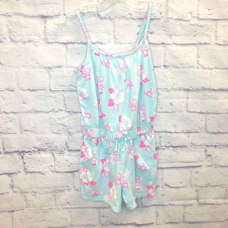 Cat & Jack Green Size 8 Girls Romper