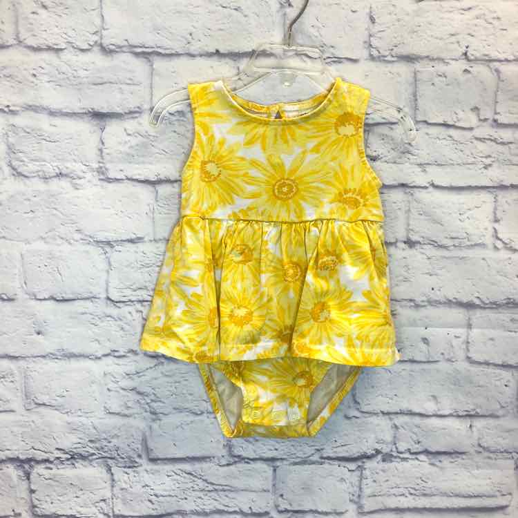 Carters Yellow Size 18 Months Girls Romper