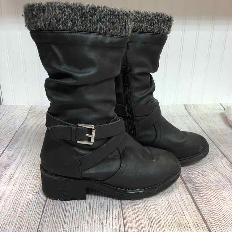 Gray Size 3 Girls Boots