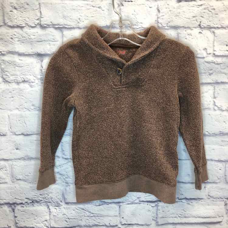 Cat & Jack Brown Size 4T Boys Sweatshirts/Hoodie