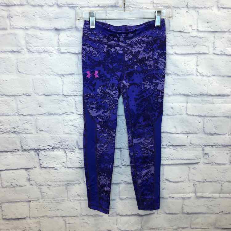 Under Armour Purple Size 7 Girls Leggings