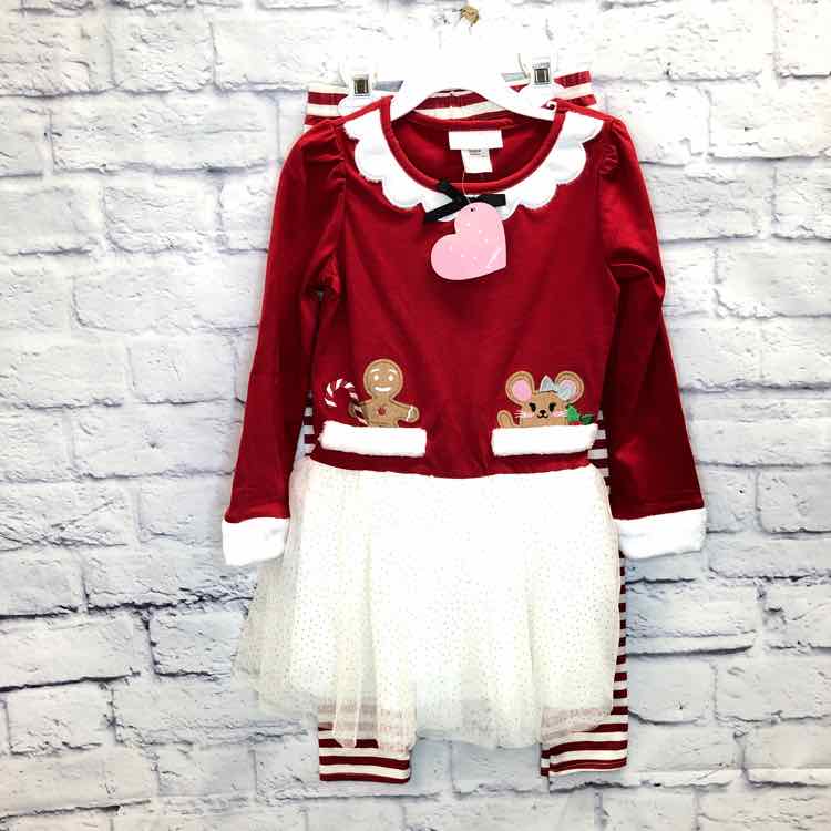 Youngland Red Size 6X Girls 2 Piece Outfit