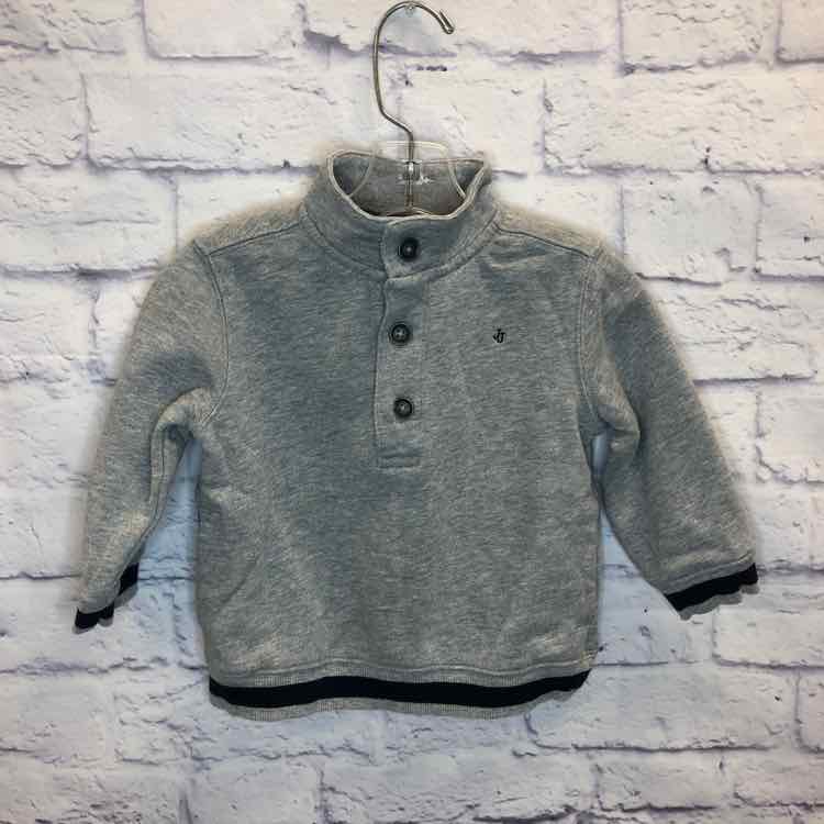 Janie & Jack Gray Size 12-18 months Boys Sweatshirts/Hoodie