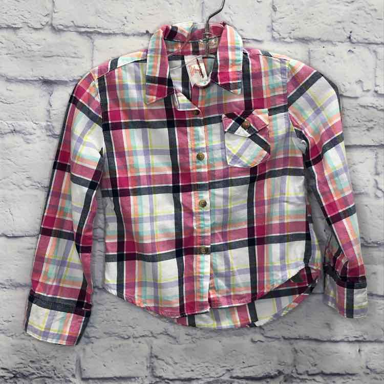 Cat & Jack Pink Size 4T Girl Polo or Button Down