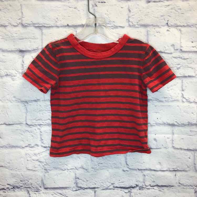 Carters Red Size 2T Boys Short Sleeve Shirt