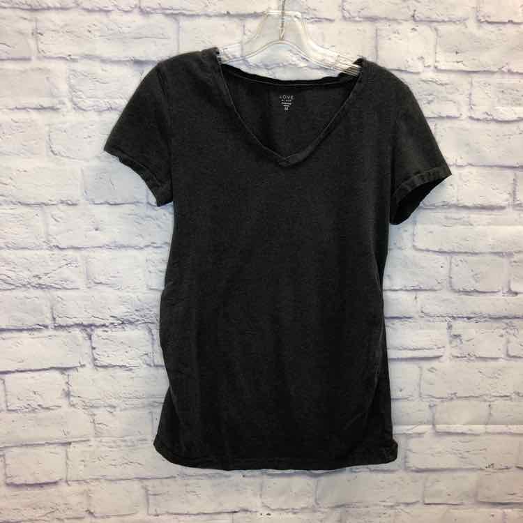 Gap Gray Size M Maternity Short Slv Top