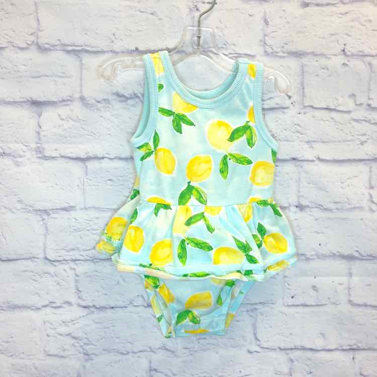 Carters Lemons Size 9 Months Girls Romper