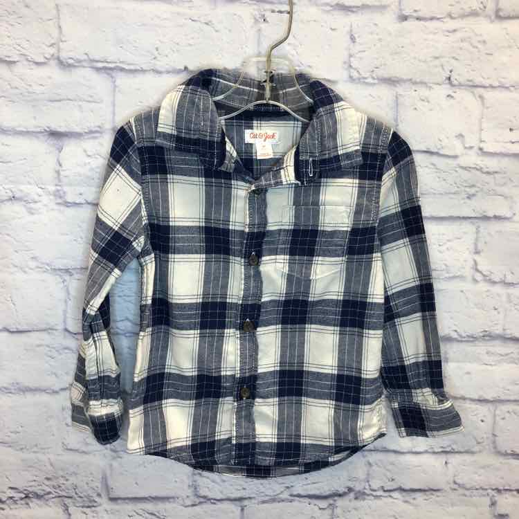 Cat & Jack Blue Size 3T Boy Polo or Button Down