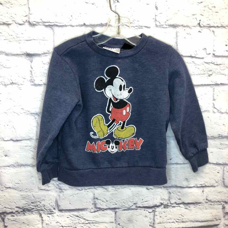 Mickey Navy Size 3T Boys Sweatshirts/Hoodie