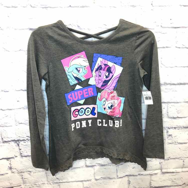 My Little Pony Gray Size 10 Girls Long Sleeve Shirt