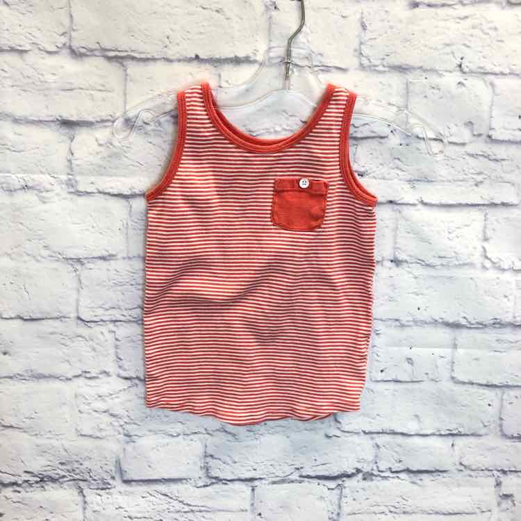 Carters Coral Size 5 Girls Tank Top