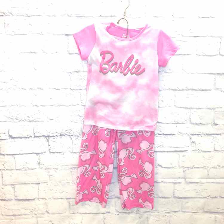 Barbie Pink Size 6 Girls Pajamas