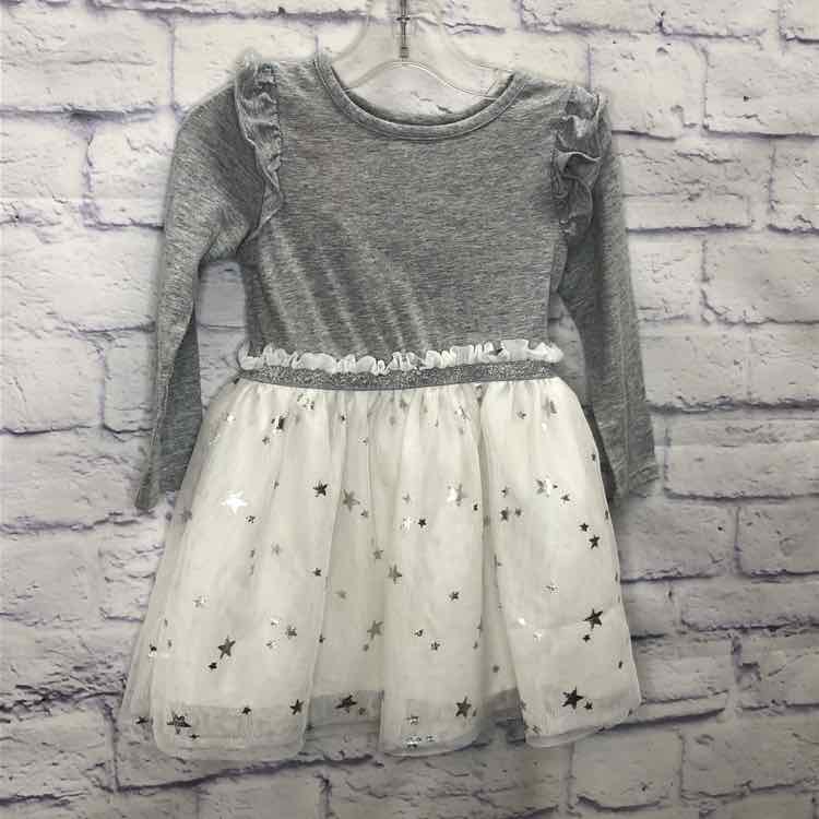 Cat & Jack Gray Size 2T Girls Dress