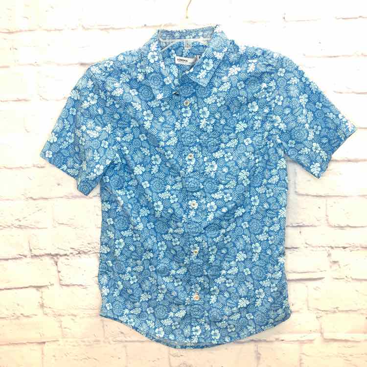 Sonoma Blue Size 14 Boy Polo or Button Down