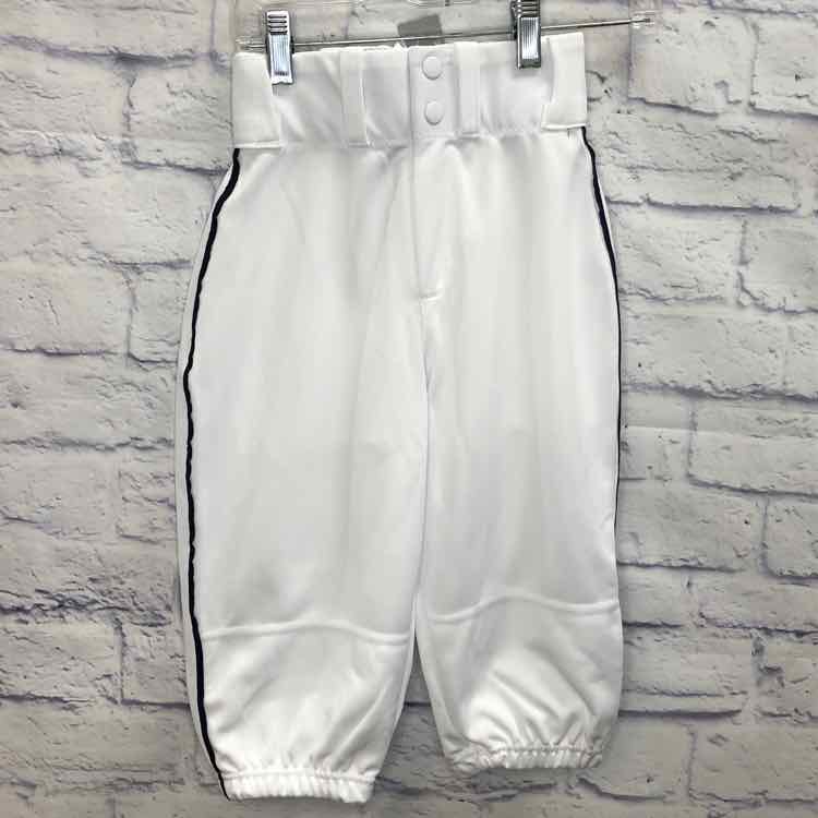 Alleson White Size S Boys Athletic Pant