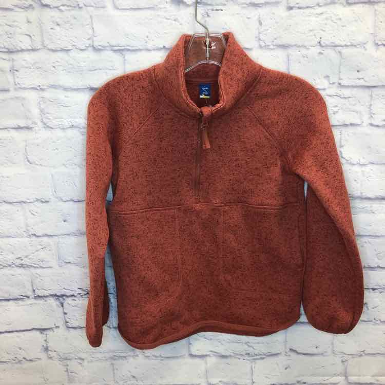 Old Navy Orange Size 10 Girls Sweatshirt/Hoodie