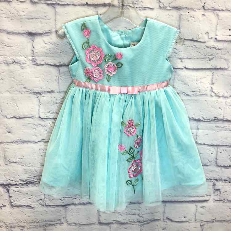 Jona Michelle Aqua Size 18 Months Girls Dress