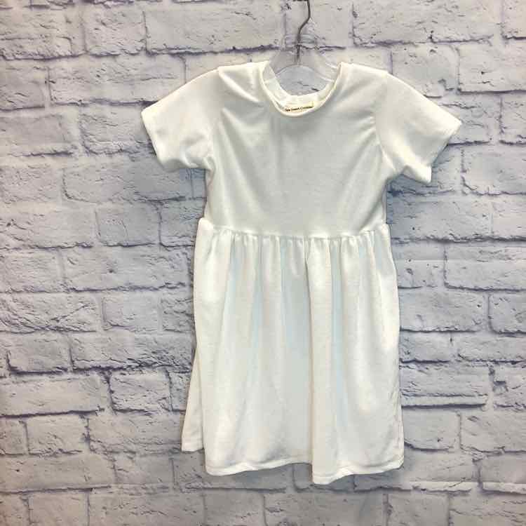 Sew Sweet Clothing White Size 5 Girls Dress