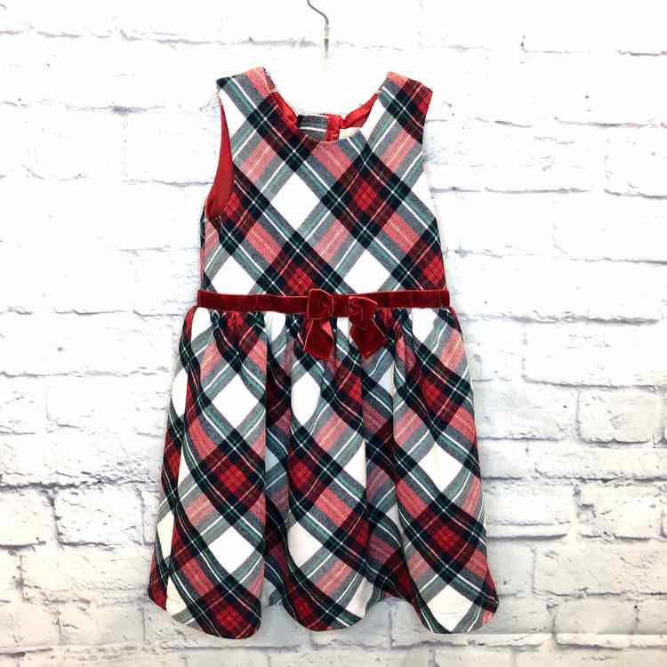 H&M Plaid Size 4T Girls Dress