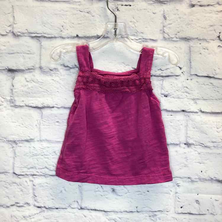 Carters Pink Size 6 Months Girls Tank Top