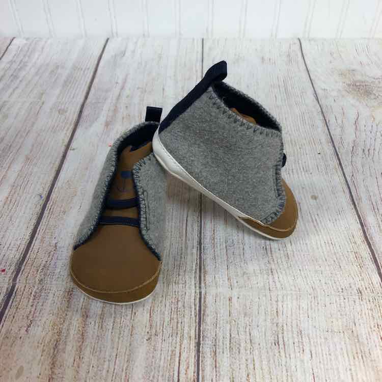 Just One You Gray Size 3-6 Months Boys Casual Shoes